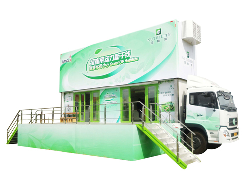 Large Size Double-Layer Double-Expansion Mobile Stage Vehicl